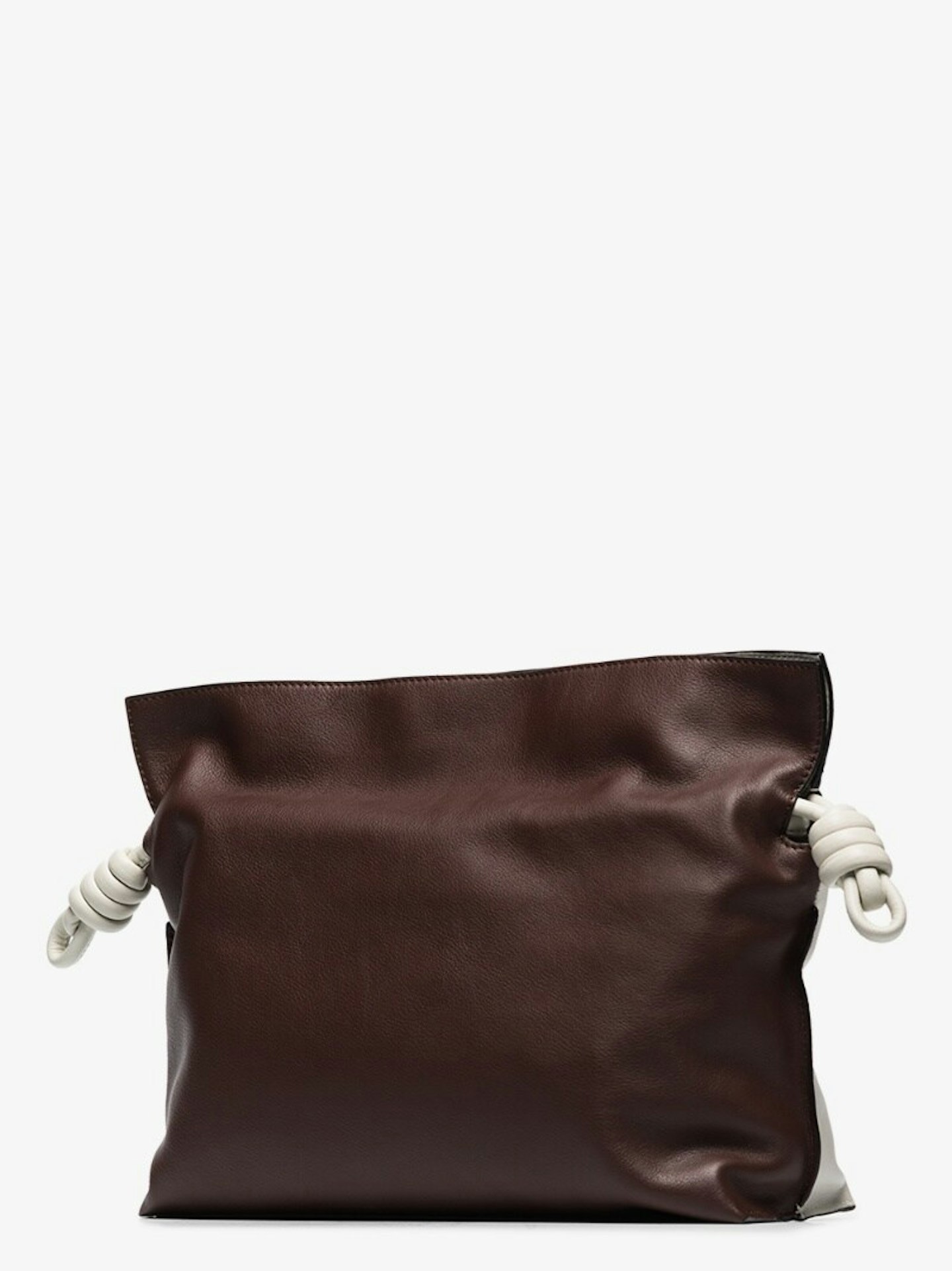 LOEWE X Browns, 50 White Flamenco Leather Clutch Bag, £1550
